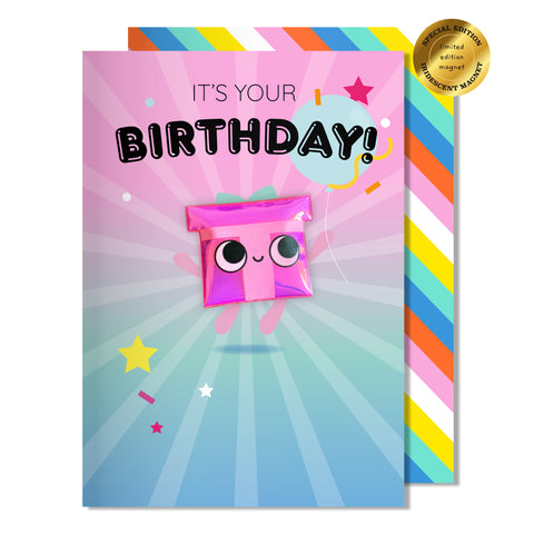 It's Your Birthday Present Magnet Card